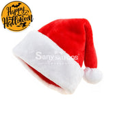 【In Stock】Christmas Cosplay Thicken Short Velvet Santa Hat Props Prop